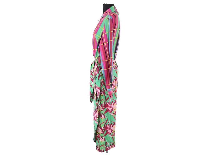 Autre Marque Mehrfarbiges Kleid Mehrfarben - Ansicht 3