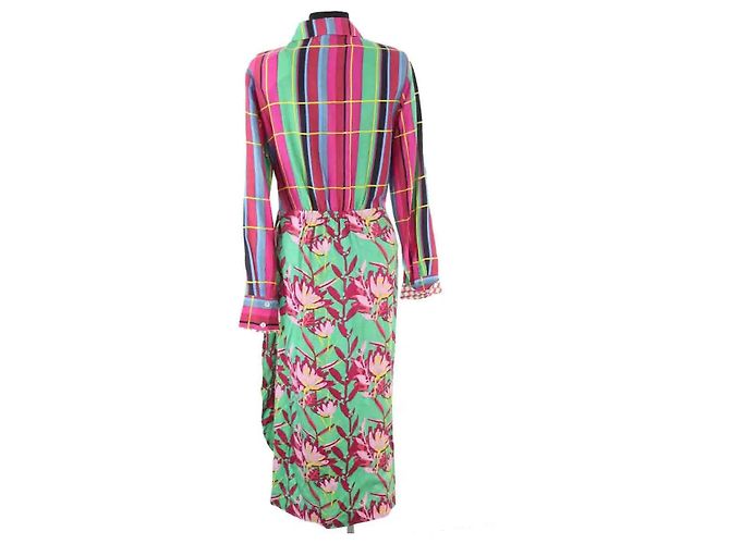 Autre Marque Mehrfarbiges Kleid Mehrfarben - Ansicht 4
