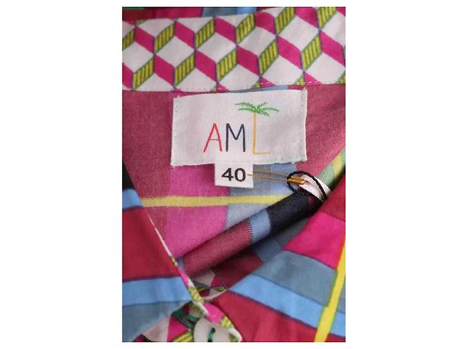 Autre Marque Mehrfarbiges Kleid Mehrfarben - Ansicht 5