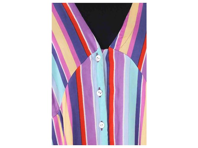 Autre Marque AML Paris Kleid mehrfarbig Mehrfarben - Ansicht 2