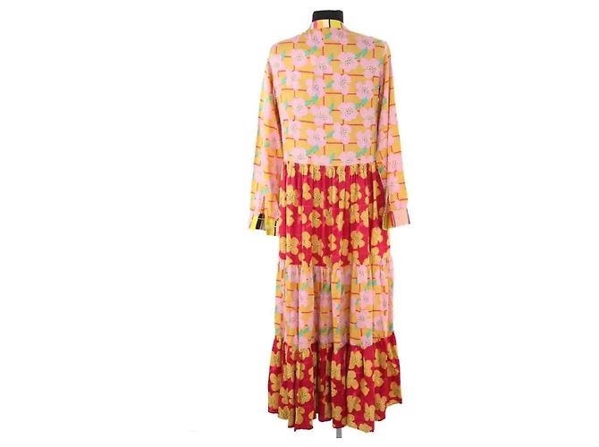 Autre Marque Mehrfarbiges Kleid Mehrfarben - Ansicht 4
