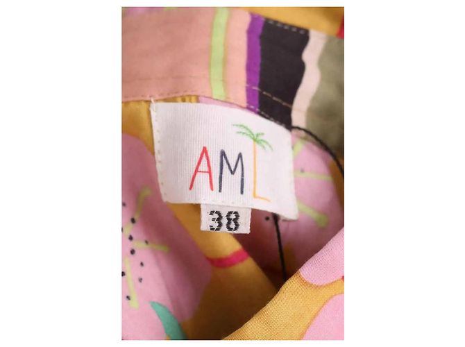 Autre Marque AML Paris Kleid mehrfarbig Mehrfarben - Ansicht 5