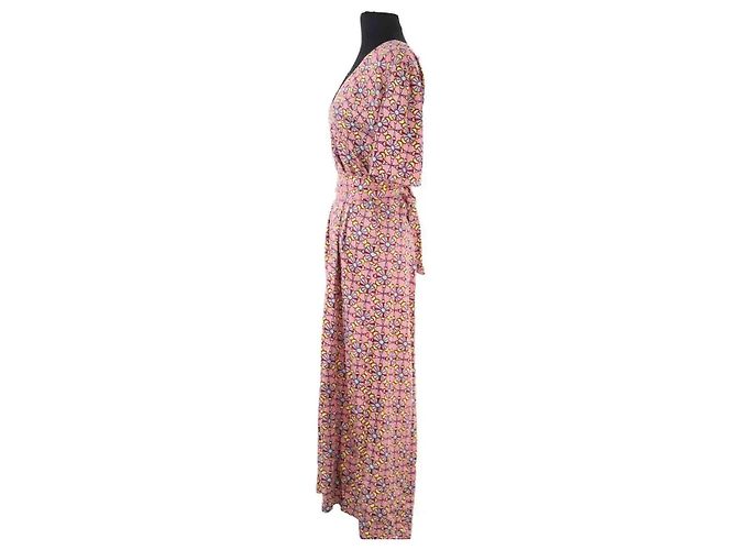 Autre Marque Vestido AML Paris de seda violeta Púrpura - vista 3