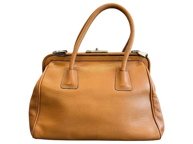 Sac à main à fermeture éclair en peau de chevreau Madras Prada - vue 4