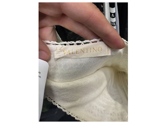 Falda de encaje blanco Valentino NWOT Talla S de segunda mano - vista 6