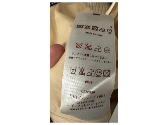 Ärmelloses Louis Vuitton Kleid Beige - Größe 36/S Gebraucht - Ansicht 6