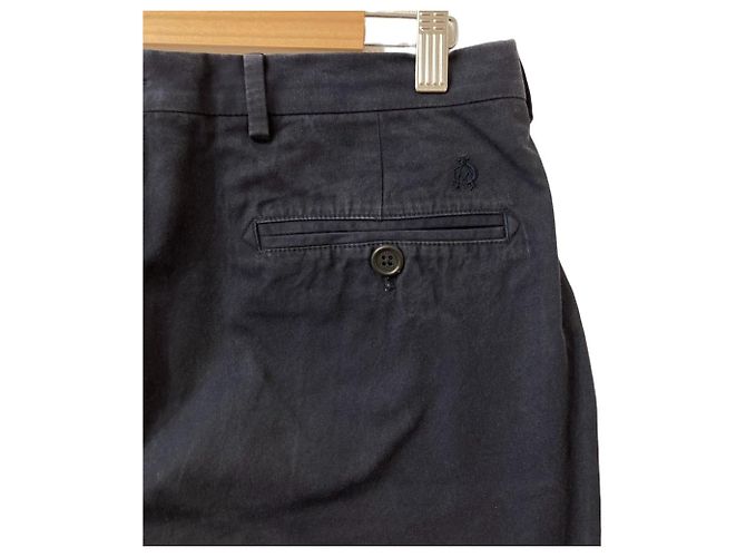 Alfred Dunhill Pantalones chino de algodón Dunhill Azul - vista 4