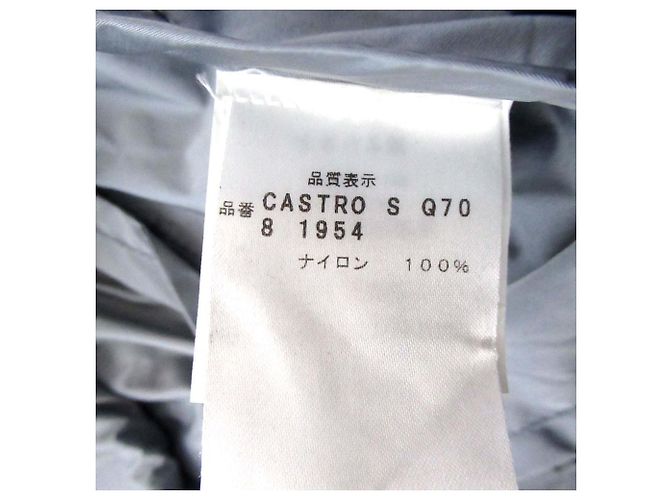 Autre Marque Abrigo de nylon con capucha Cruciani Azul Azul claro - vista 6
