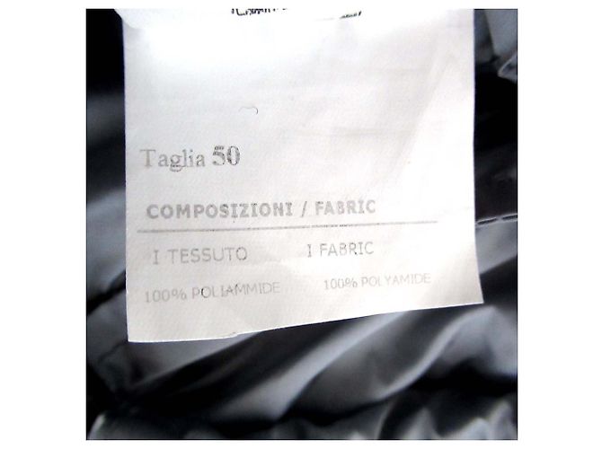 Autre Marque Abrigo de nylon con capucha Cruciani Azul Azul claro - vista 7