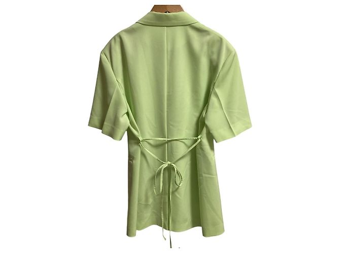 Autre Marque Blazer-camicia LE CIEL BLEU con occhielli Verde Verde chiaro - vista 4