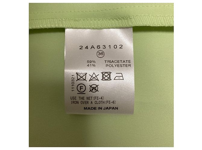 Autre Marque Blazer-camicia LE CIEL BLEU con occhielli Verde Verde chiaro - vista 6