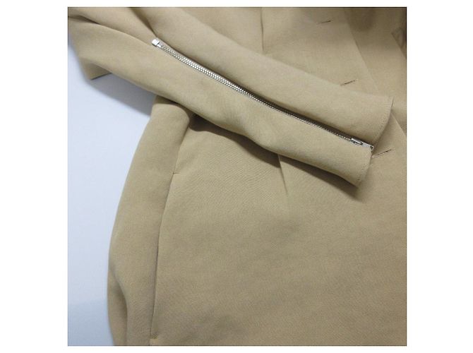Autre Marque Vestido largo con capucha 2way de encaje Lautashi Beige - vista 6