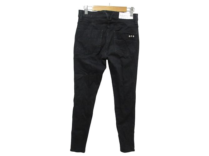 Autre Marque Pantalones de Denim Elástico AKKO DOUBLE STANDARD CLOTHING Negro - vista 2