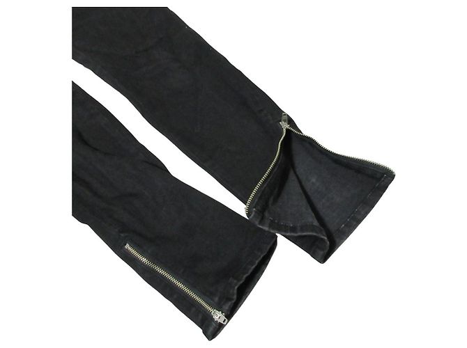 Autre Marque Pantalones de Denim Elástico AKKO DOUBLE STANDARD CLOTHING Negro - vista 5