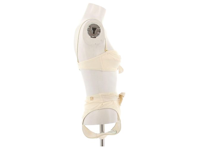Autre Marque Bañador de dos piezas crema Beige - vista 3