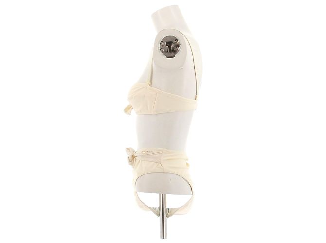 Autre Marque Bañador de dos piezas crema Beige - vista 4