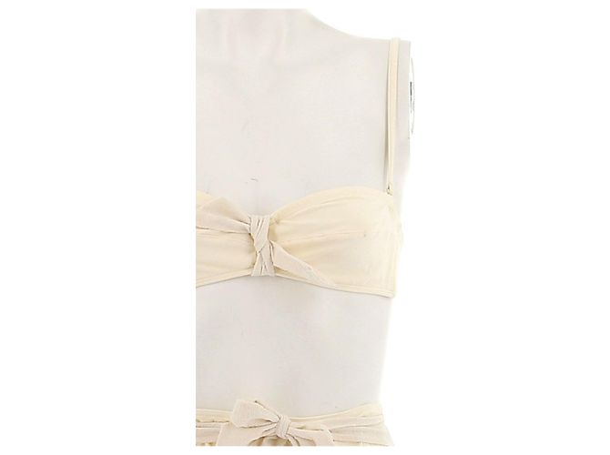 Autre Marque Bañador de dos piezas crema Beige - vista 6