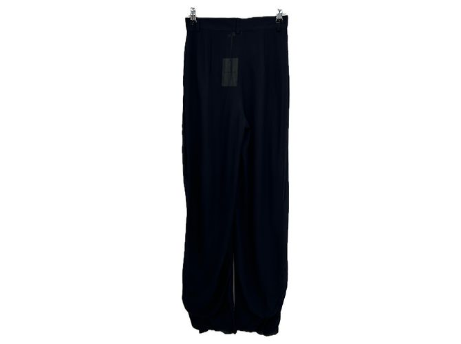 Autre Marque Pantalone nero trasparente - vista 2