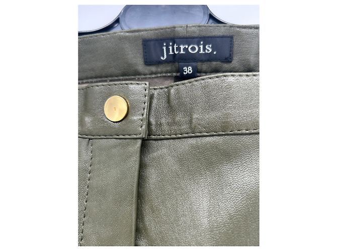 Jitrois Grüne Lederhose - Ansicht 3