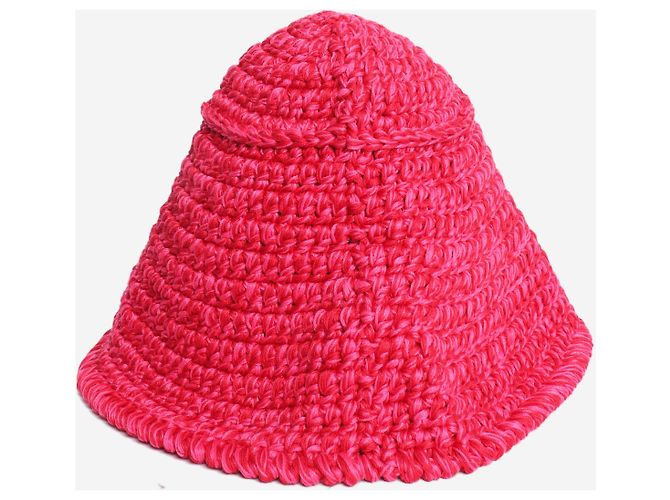 Dolce & Gabbana Pink woven sunhat - size S - view 2