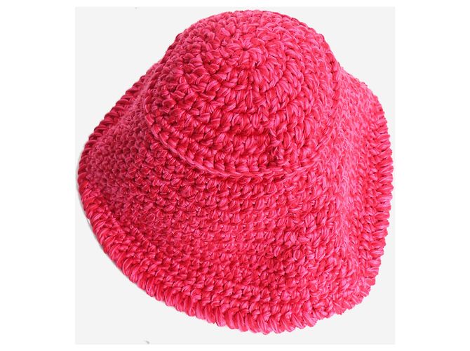 Dolce & Gabbana Pink woven sunhat - size S - view 3