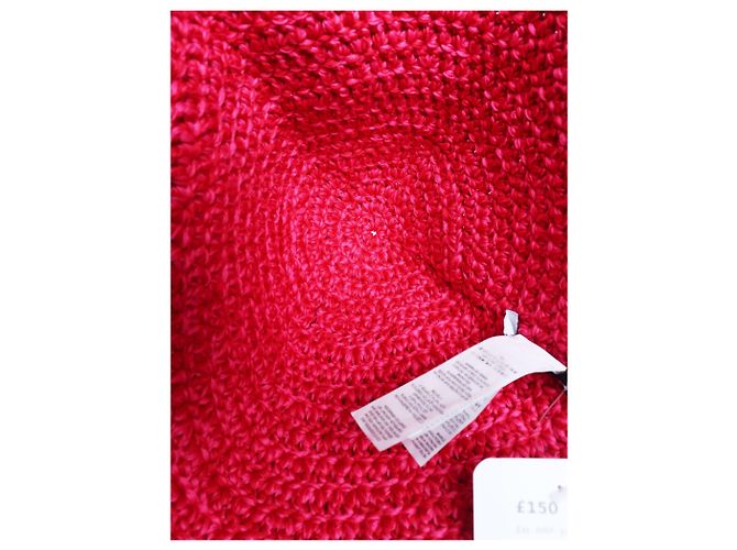 Dolce & Gabbana Pink woven sunhat - size S - view 4