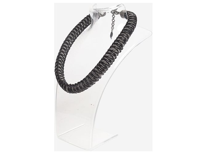 Brunello Cucinelli Collana Monili argento metallizzato - vista 2