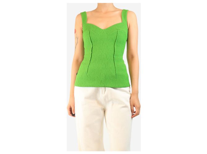 Autre Marque Top Green Thistle - talla UK 8 Verde - vista 3