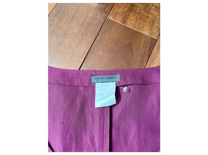 Alberta Ferretti Giacca Corta Viola Porpora - vista 4