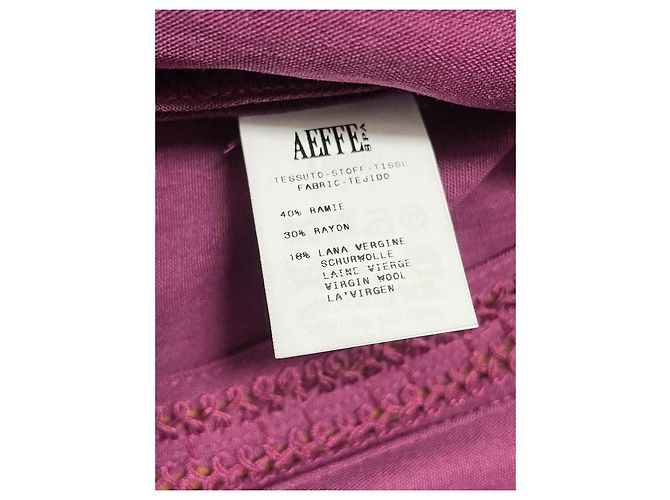 Alberta Ferretti Giacca Corta Viola Porpora - vista 8