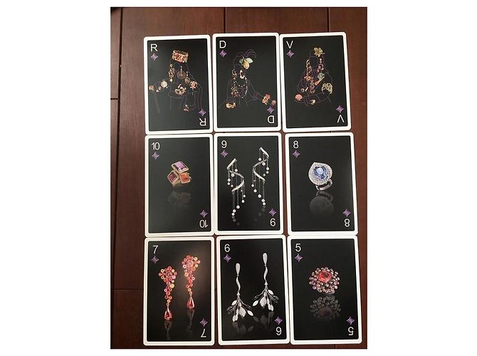 Autre Marque Lorenz Baumer Jeu de Cartes de Luxe "Vos Atouts" Noir Multicolore - vue 2