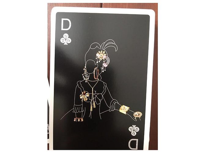 Autre Marque Lorenz Baumer Jeu de Cartes de Luxe "Vos Atouts" Noir Multicolore - vue 5