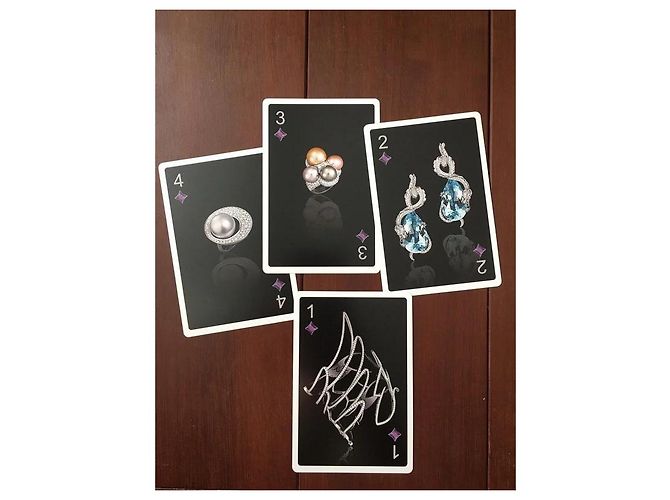 Autre Marque Lorenz Baumer Jeu de Cartes de Luxe "Vos Atouts" Noir Multicolore - vue 6
