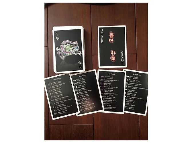 Autre Marque Lorenz Baumer Jeu de Cartes de Luxe "Vos Atouts" Noir Multicolore - vue 8