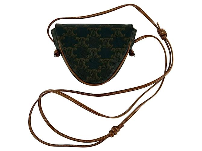 Céline CELINE Triomphe Triangle Tasche Braun - Ansicht 3