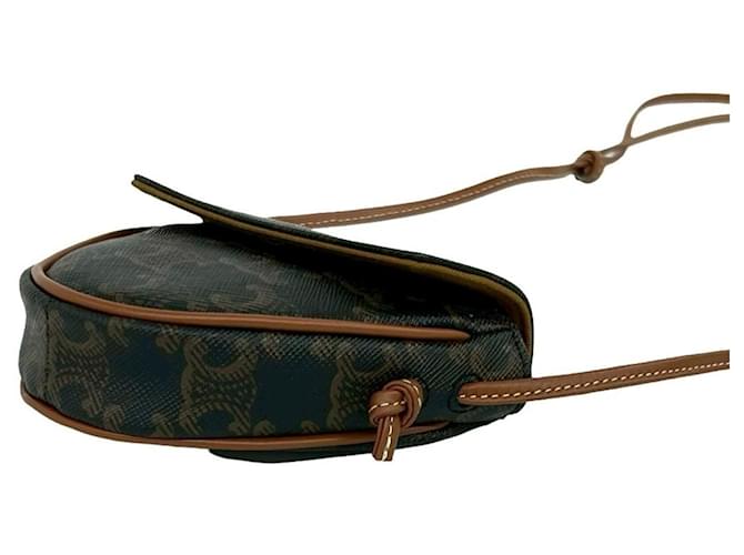 Céline CELINE Triomphe Triangle Tasche Braun - Ansicht 8