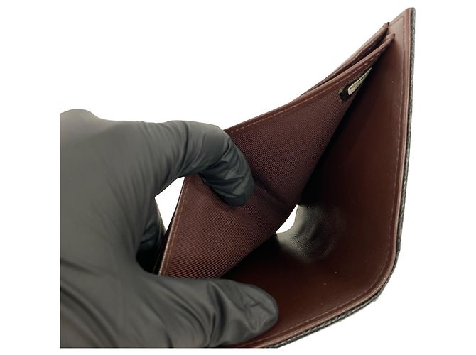 Cartera tríptico Matelassé Chanel en negro - vista 8