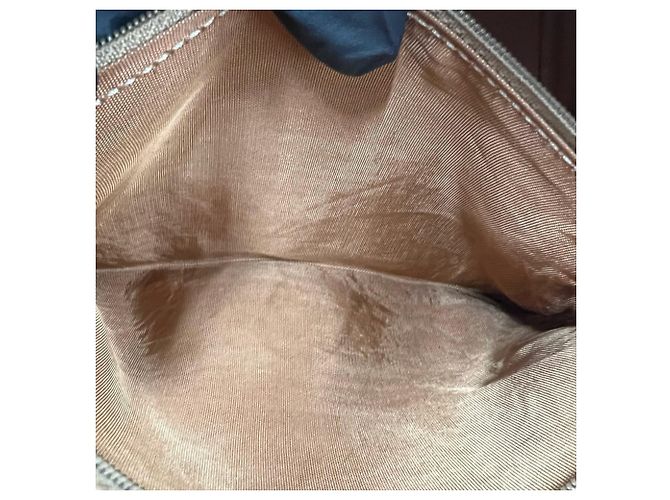 Céline CELINE Vintage Macadam Blazon Triomphe Lederhandtasche Braun - Ansicht 10