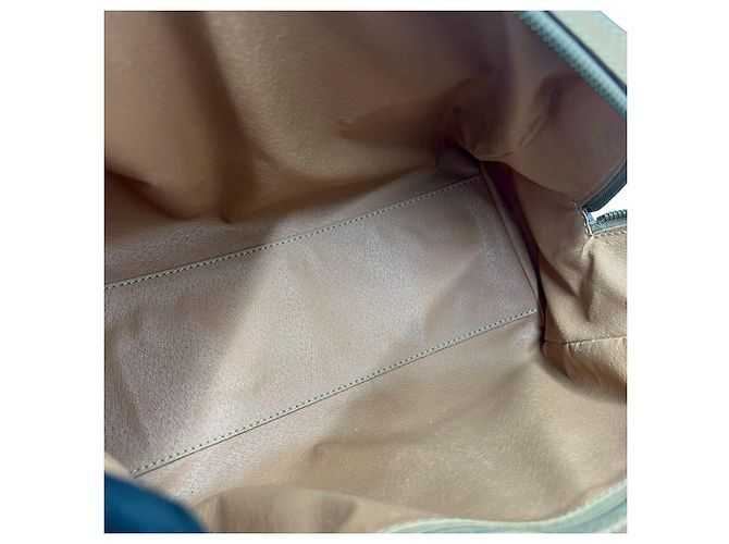 Céline CELINE Vintage Macadam Blazon Triomphe Lederhandtasche Braun - Ansicht 9
