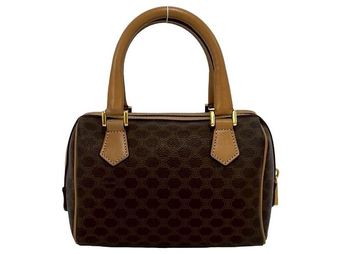Céline Borsa CELINE Vintage Macadam Blazon Pattern Marrone - vista 3