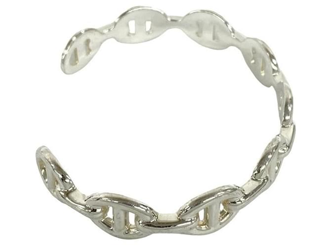 Hermès Bracciale rigido Enchainée HERMES Argento - vista 5