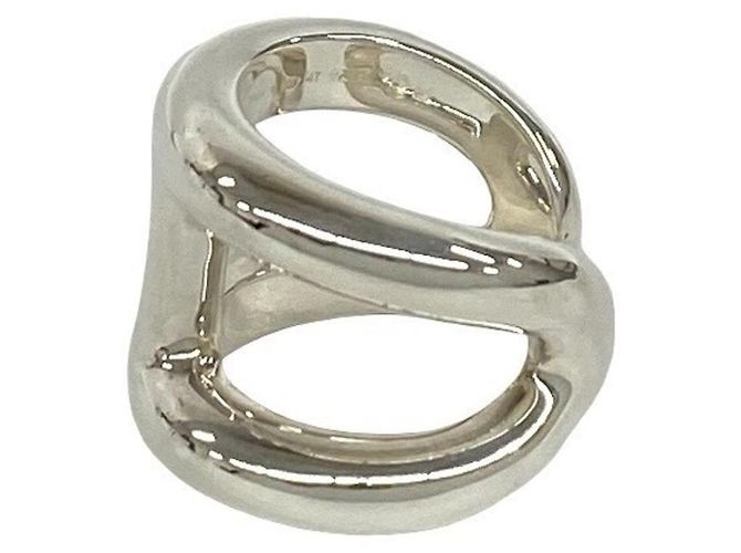 Ring Hermès Anel Osmo GM da Hermes Prata - vista 4