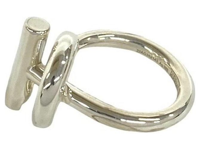 Ring Hermès Anel de banda Echappé em prata Hermes - vista 4