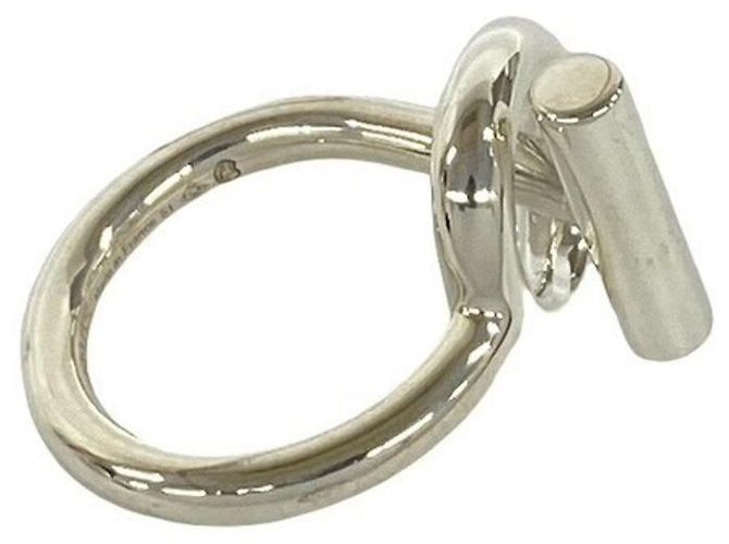 Ring Hermès Anel de banda Echappé em prata Hermes - vista 5