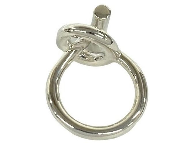 Ring Hermès Anel de banda Echappé em prata Hermes - vista 6