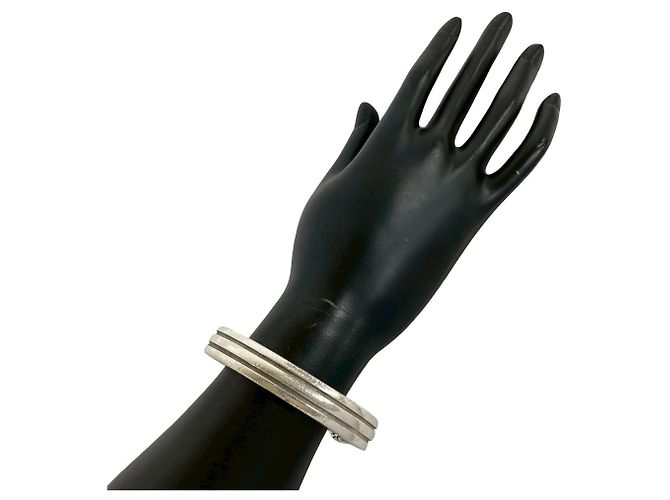 Tiffany & Co Bracciale rigido Tiffany Vintage Grooved Argento - vista 2