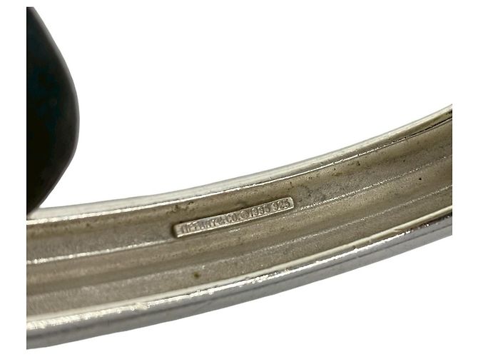 Tiffany & Co Bracciale rigido Tiffany Vintage Grooved Argento - vista 3
