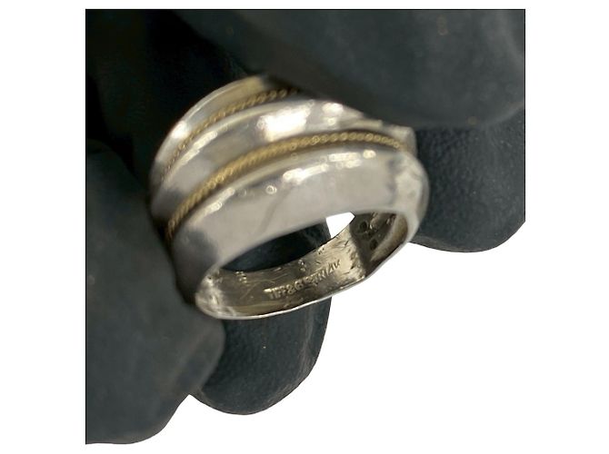 Tiffany & Co Tiffany Vintage Twist Double Rope Ring Silber - Ansicht 3