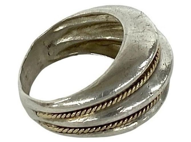 Tiffany & Co Tiffany Vintage Twist Double Rope Ring Silber - Ansicht 5