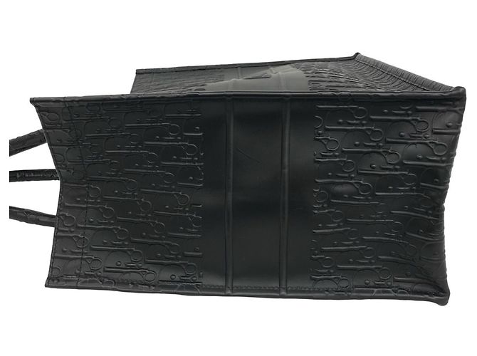 Book Tote Christian Dior in pelle nera Nero - vista 5